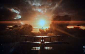 Flugszene HDR (Spielszene aus Battlefield 1)