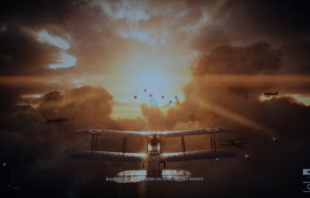 Flugszene SDR (Spielszene aus Battlefield 1)