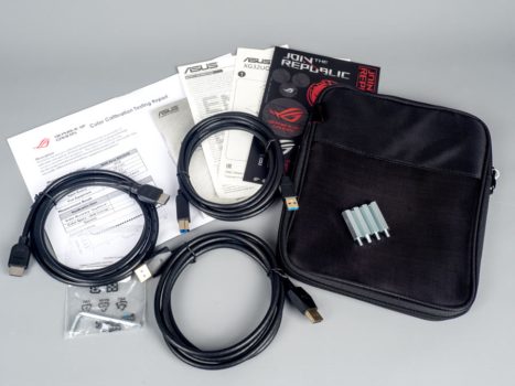 Guter Zubehörumfang mit Tasche als Add-on