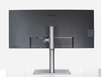 BenQ PD3240Q höchste Stellung von hinten