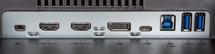 Die Signaleingänge des BenQ PD3420Q
