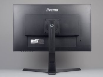 Iiyama GB2790QSU-B1 in der höchsten Stellung von hinten