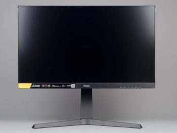 Iiyama GB2790QSU-B1 in der höchsten Stellung von vorn