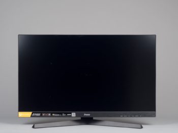 Iiyama GB2790QSU-B1 in der niedrigsten Stellung von vorn