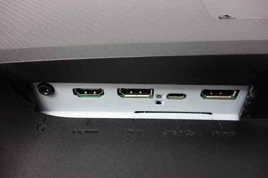 Kein USB-A dafür USB-C und DisplayPort-Ausgang (mit Daisy-Chain)