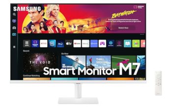 Top-Deals: AOC CQ32G2SE und Samsung Smart Monitor M7 Samsung Smart Monitor M7 (Bild: Samsung)