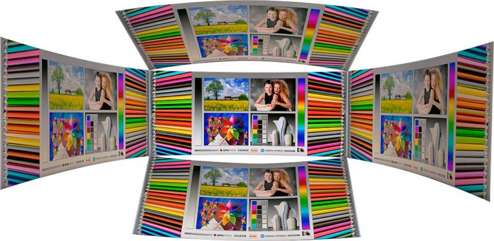 Horizontale und vertikale Blickwinkel vom VA-Panel des iiyama XCB3494WQSN-B5