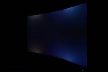 Glow-Effekt des VA-Panels horizontal