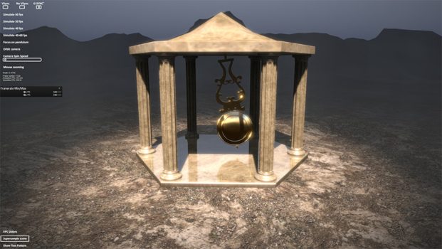 G-Sync Pendulum Demo: Von 40 bis 240 fps wird Tearing zuverlässig verhindert