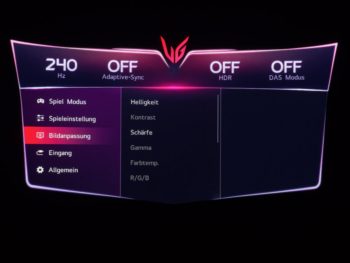 OSD: Bildanpassung