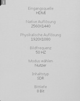 50-Hz-Betrieb