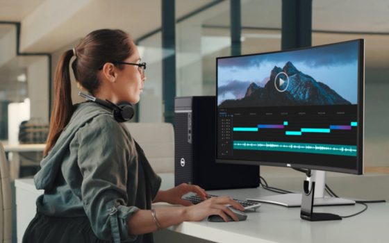 Dell UltraSharp U3824DW (Bild: Dell)