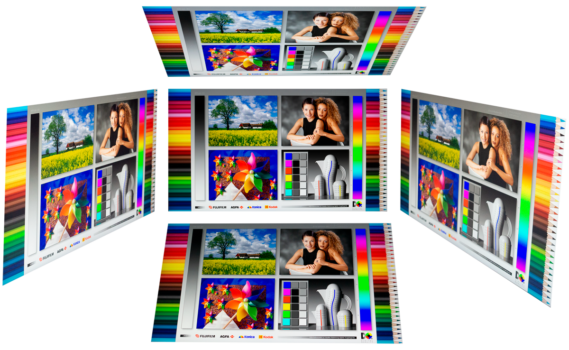 Horizontale und vertikale Blickwinkel vom IPS-Panel des Samsung S27B800PXU