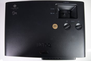 BenQ W4000i: Ansicht oben
