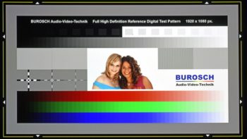 BenQ 4000i Screenshot Burosch Testbild