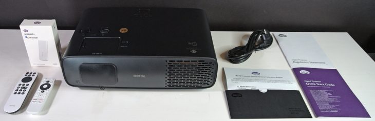Lieferumfang des BenQ W4000i