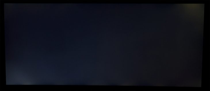 Ausleuchtung des IPS-Panels bei normaler Belichtung