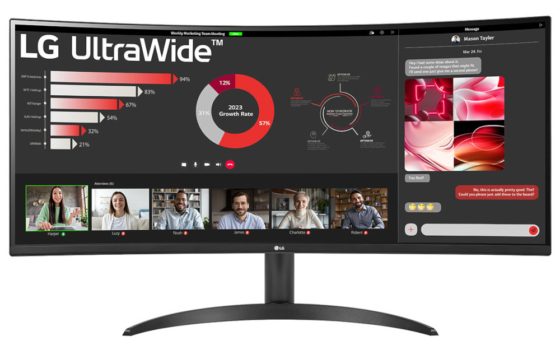 LG UltraWide 34WR50QC (Bild: LG)