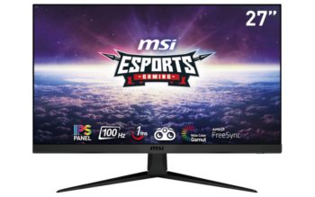 MSI G2712V: Gaming-Display mit 100 Hz und FreeSync MSI G2712V (Bild: MSI)