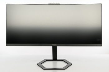Philips 34E1C5600HE: Ansicht vorn in der höchsten Stellung