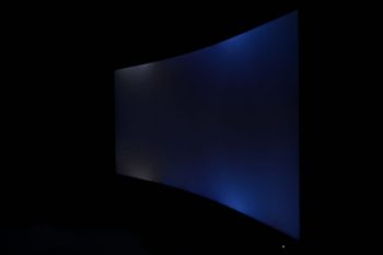 Glow-Effektde VA-Panels horizontal