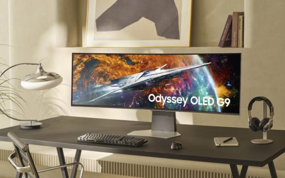 Samsung Odyssey OLED G9 (Bild: Samsung)