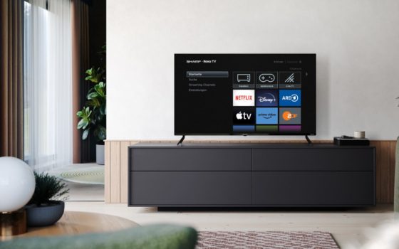 Sharp-Roku-TV (Bild: Roku)