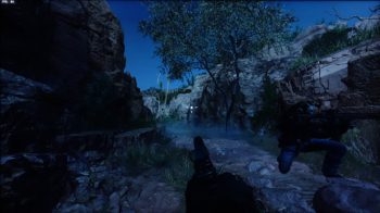 Dunkle Szene mit Shadow Boost auf Stufe 1