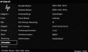 60-Hz-Betrieb