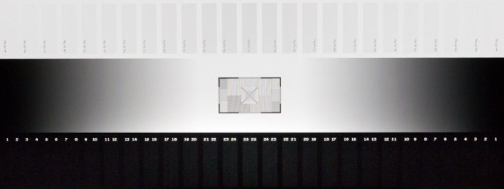 Graustufen und -verlauf des IPS-Panels
