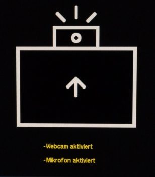 Aktivierung von Kamera und Mikrofon
