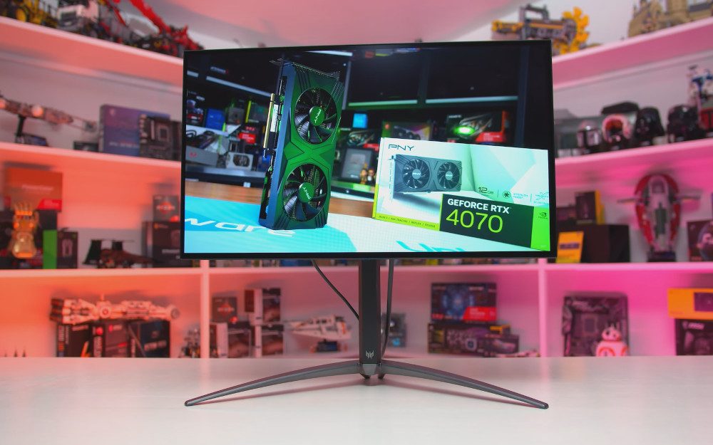 Acer X27U Test zum WQHD240Display mit OLED (Video) Prad.de