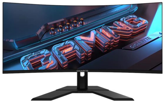 Gigabyte GS34WQC (Bild: Gigabyte)