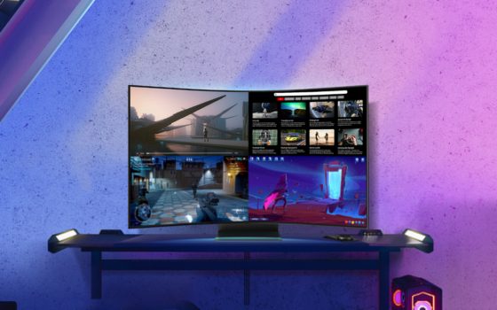 Samsung Odyssey Ark G97NC (Bild: Samsung)