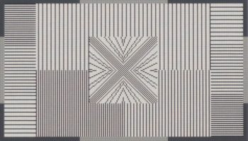 Testgrafik bei nativer Auflösung