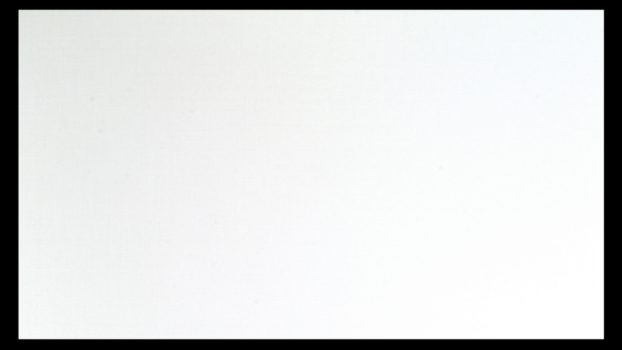 Weißbild: Herausragend gute Helligkeitsverteilung und Farbhomogenität