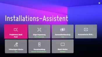 OSD: Installations-Assistent