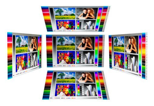 Horizontale und vertikale Blickwinkel des IPS-Panels