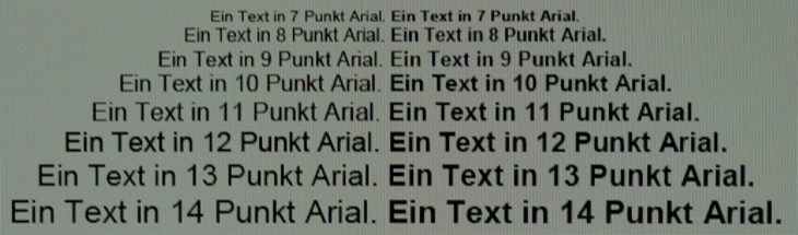 Schrift nativ (3440 x 1440), Vollbild