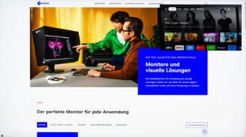 PiP: Fenstergröße groß