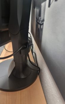 Kabelführung hinten