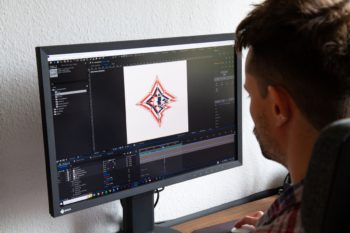 Animationstest im DCI-P3-Farbraum