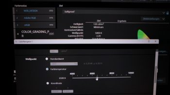 ColorNavigator-Software ist eine gute Ergänzung zum OSD