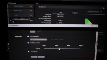 ColorNavigator ist simpel und einfach zu steuern