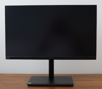Acer B277UE: Ansicht vorn in der höchsten Stellung