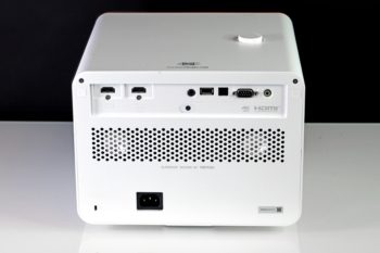 BenQ X3000i Ansicht hinten