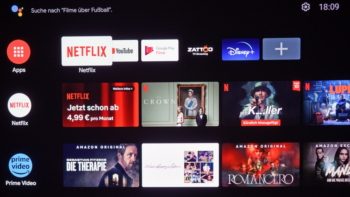 Betriebssystem: Android TV 11.0