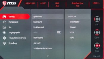 60-Hz-Betrieb