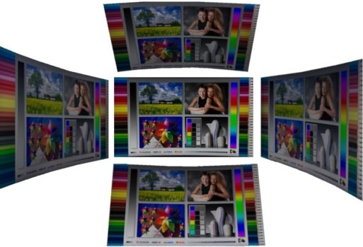 Horizontale und vertikale Blickwinkel vom VA-Panel des MSI G27C4XDE