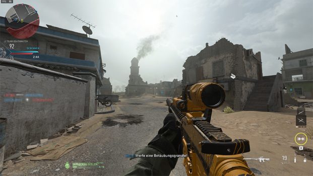 Spielszene aus dem Ego-Shooter Call of Duty: Modern Warfare II